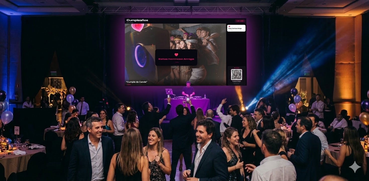 EventWall en un evento real